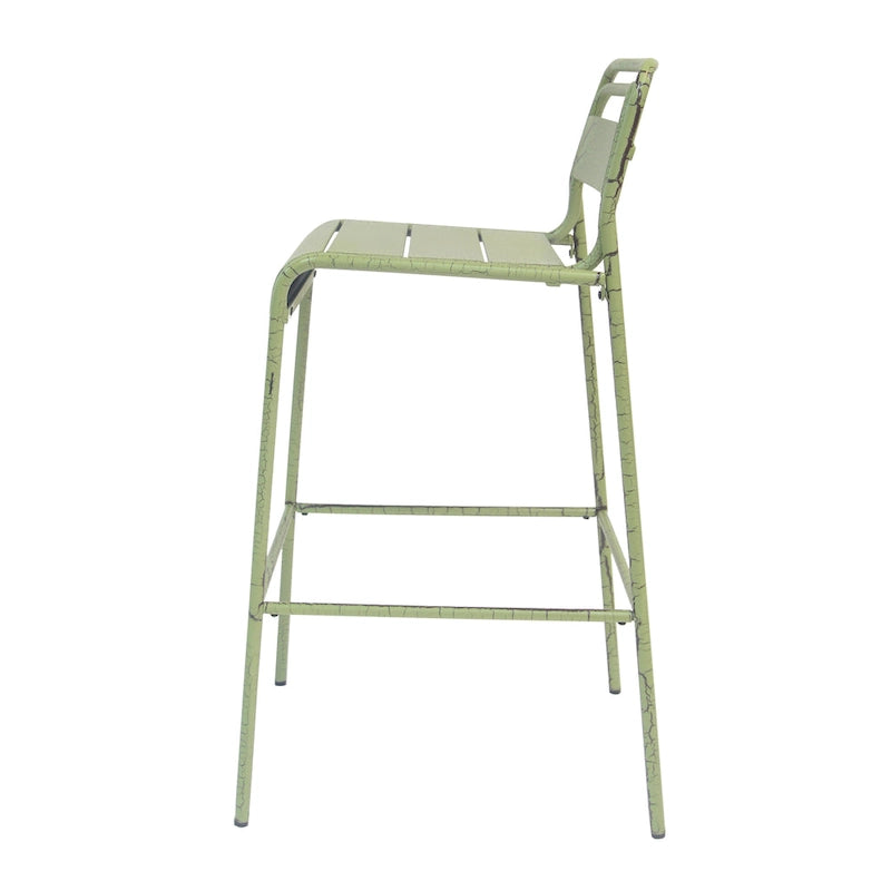 Christopher Knight Home Carmella Outdoor Metal Barstool (Set of 6)
