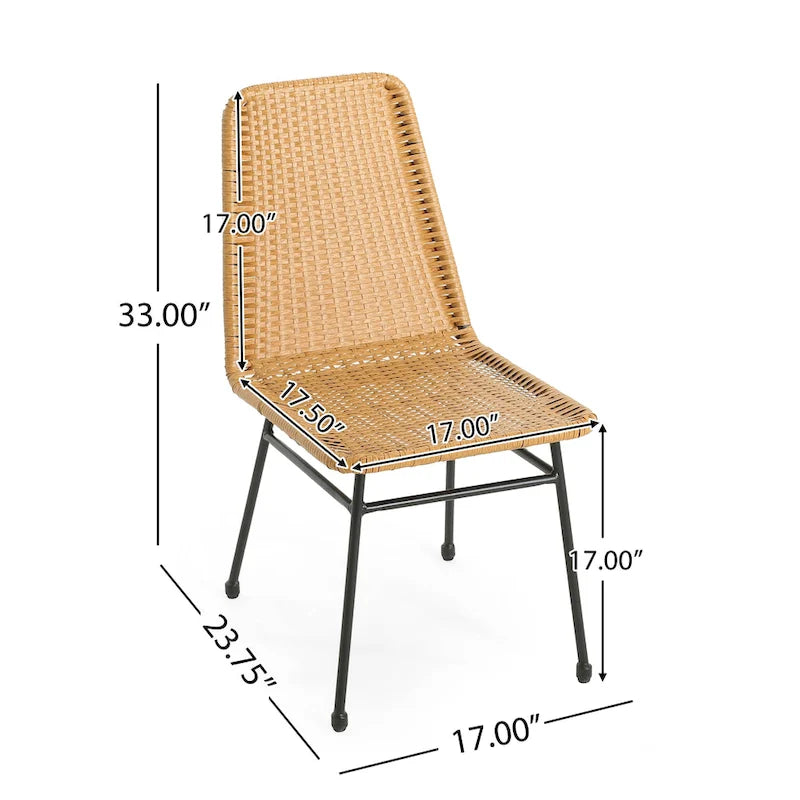 Christopher Knight Home - Olivia Outdoor Dining Table and Chairs Set