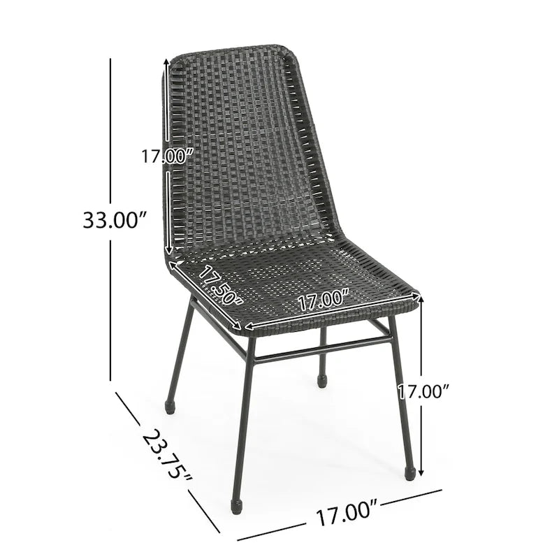Christopher Knight Home - Olivia Outdoor Dining Table and Chairs Set