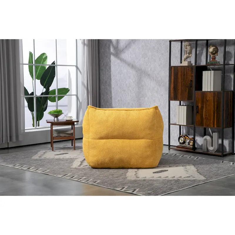 Boucle Bean Bag Chair with Memory Foam - 9 Colors for 1