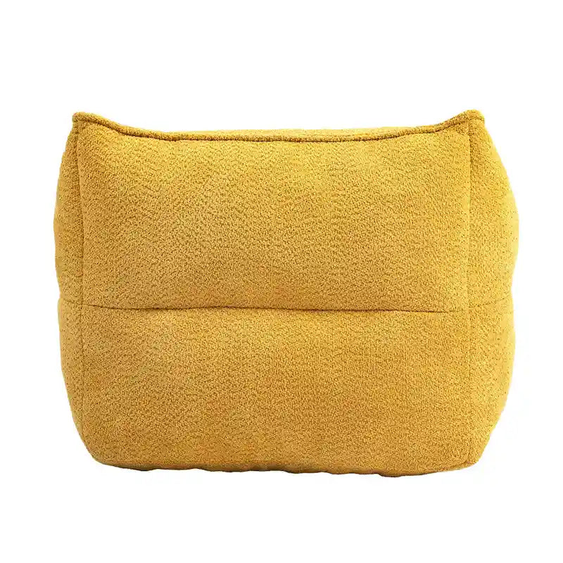 Boucle Bean Bag Chair with Memory Foam - 9 Colors for 1