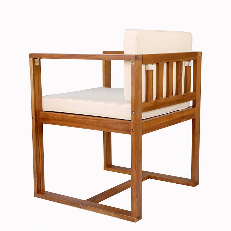 Christopher Knight Home Outdoor Rustic Acacia Wood 5-Piece Dining Sets