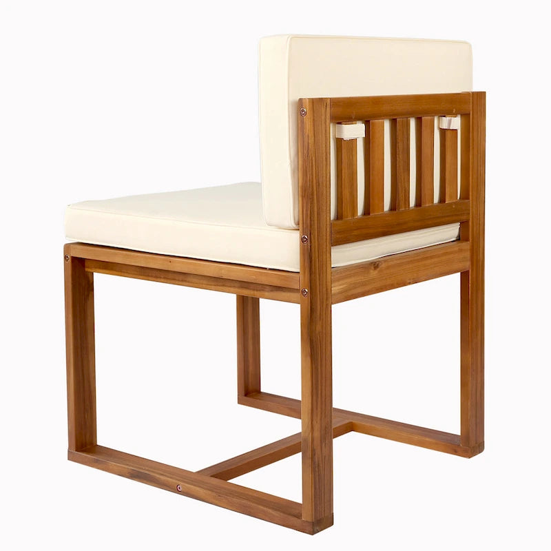 Christopher Knight Home Outdoor Rustic Acacia Wood 5-Piece Dining Sets