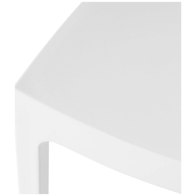 Frond and Form Outdoor Patio Stacking Dining Side Chair (Set of 2)
