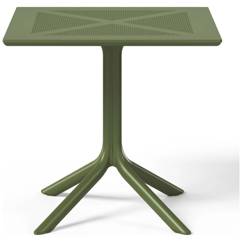 Frond and Form 4-Person Outdoor Patio Square Dining Set