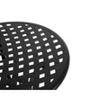 3 Piece Patio Bistro Set All Weather Metal Bistro Table Set