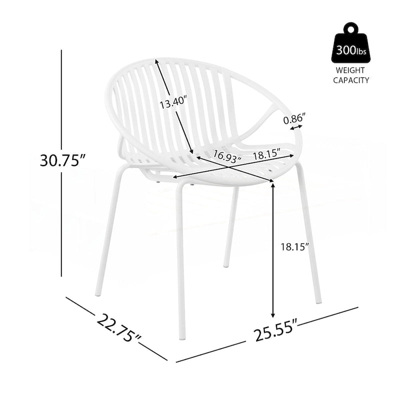 7 Pieces Outdoor Modern Expandable Dining Set