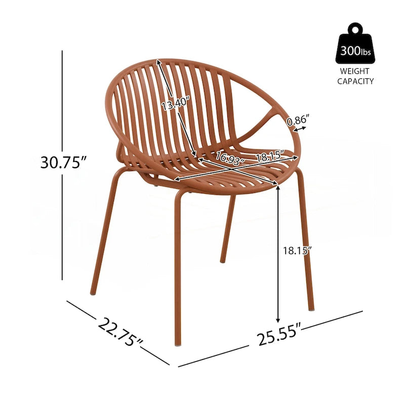 7 Pieces Outdoor Modern Expandable Dining Set