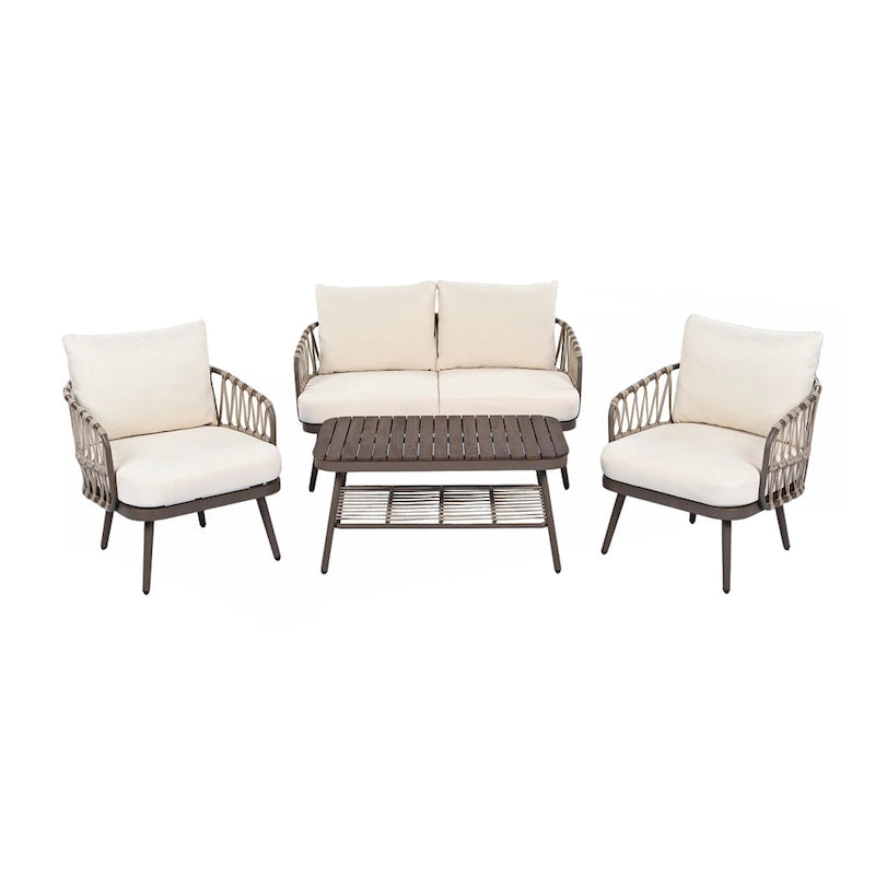 4-Piece Outdoor Patio Furniture Set