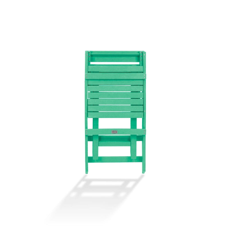 Las Cabos Fully Assembled All-Weather Recycled HDPE Outdoor Folding Bistro Chair