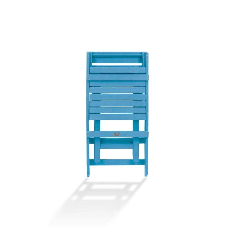 Las Cabos Fully Assembled All-Weather Recycled HDPE Outdoor Folding Bistro Chair