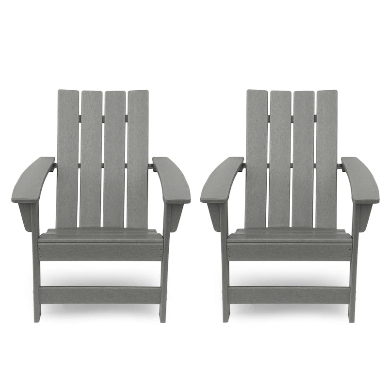 Encino Outdoor Adirondack Chairs (Set of 2) by Christopher Knight Home