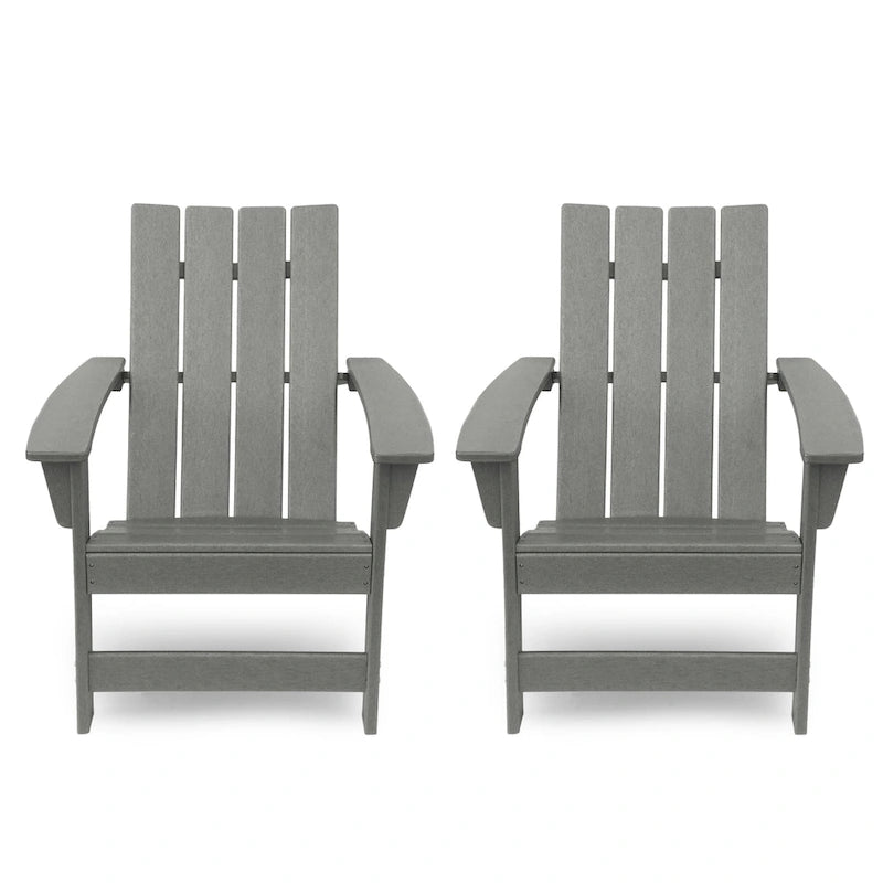 Encino Outdoor Adirondack Chairs (Set of 2) by Christopher Knight Home