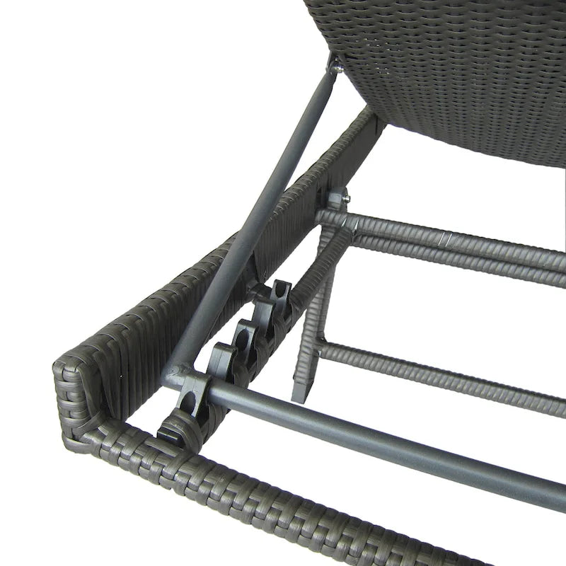 Kauai Outdoor Wicker Chaise Lounge by Christopher Knight Home