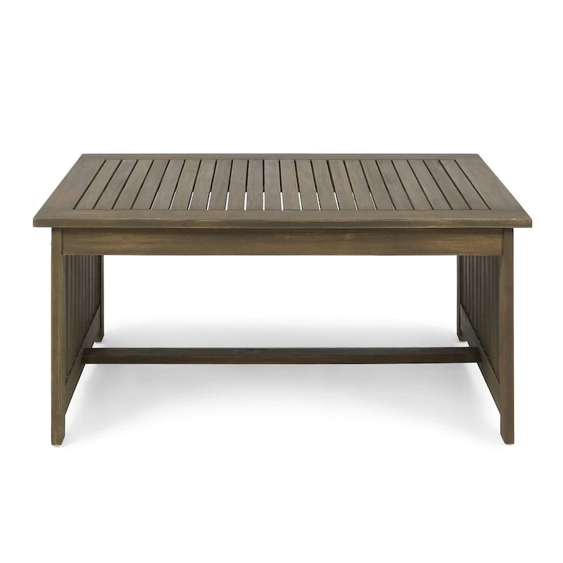 Carolina Outdoor Acacia Sofa and Coffee Table Set by Christopher Knight Home
