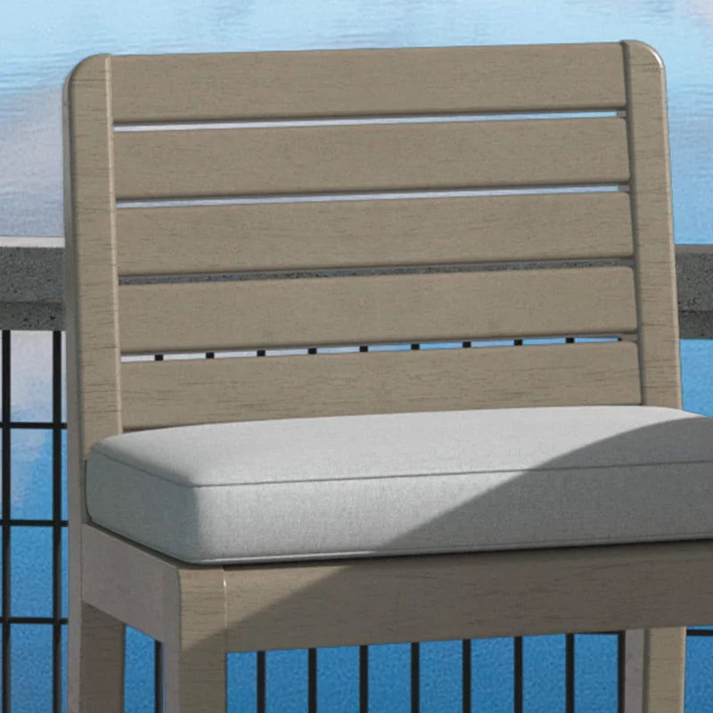 Homestyles Sustain Brown Wood Outdoor Barstool - 18  x 21  x 40