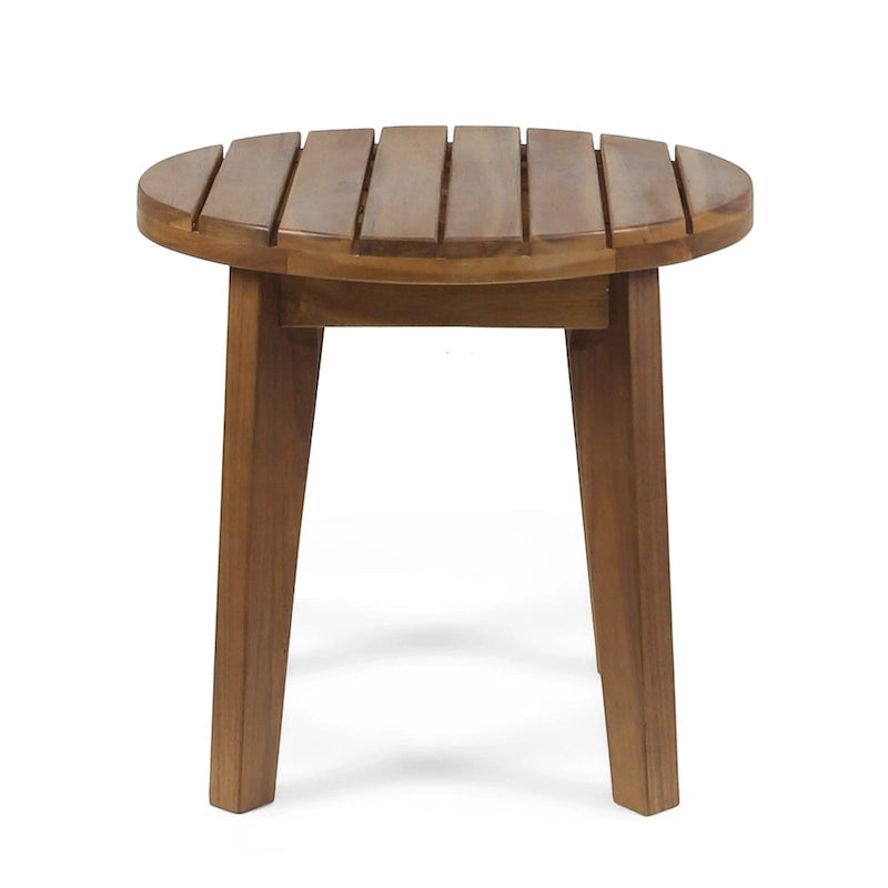 Christopher Knight Home Gertrude Outdoor 16  Acacia Wood Side Table
