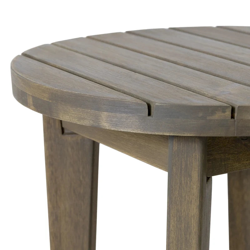Christopher Knight Home Gertrude Outdoor 16  Acacia Wood Side Table