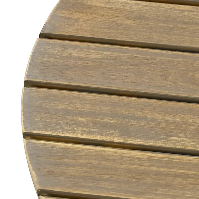 Christopher Knight Home Gertrude Outdoor 16  Acacia Wood Side Table