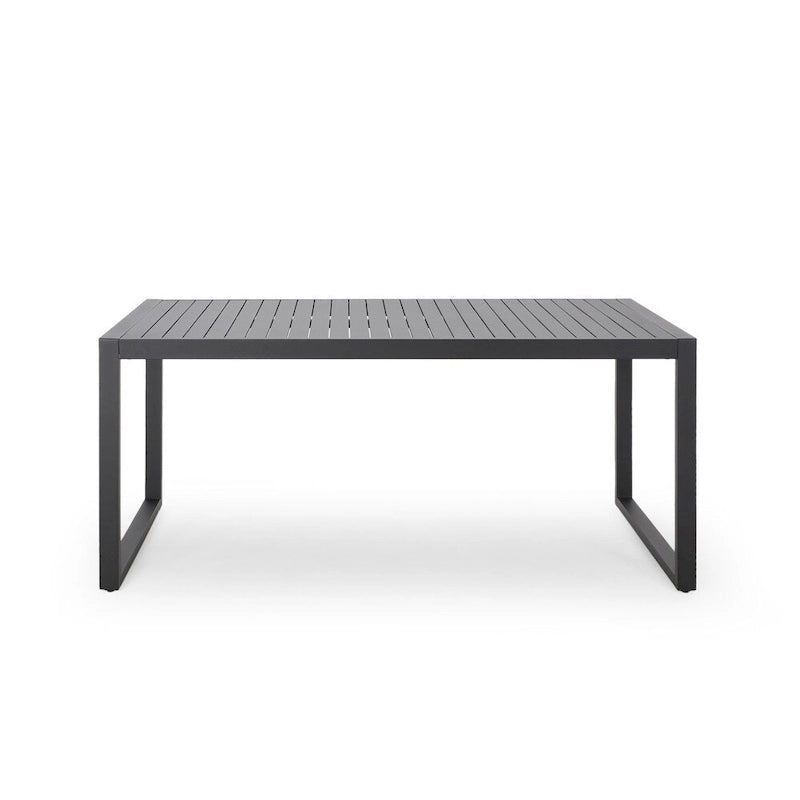 Blan 6-seater Aluminum Dining Set by Christopher Knight Home