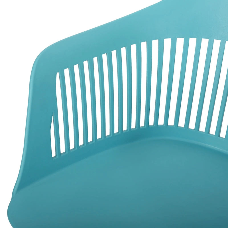 Dahlia Outdoor Modern Dining Chair (Set of 2) by Christopher Knight Home - 22.50  W x 21.50  D x 33.00  H