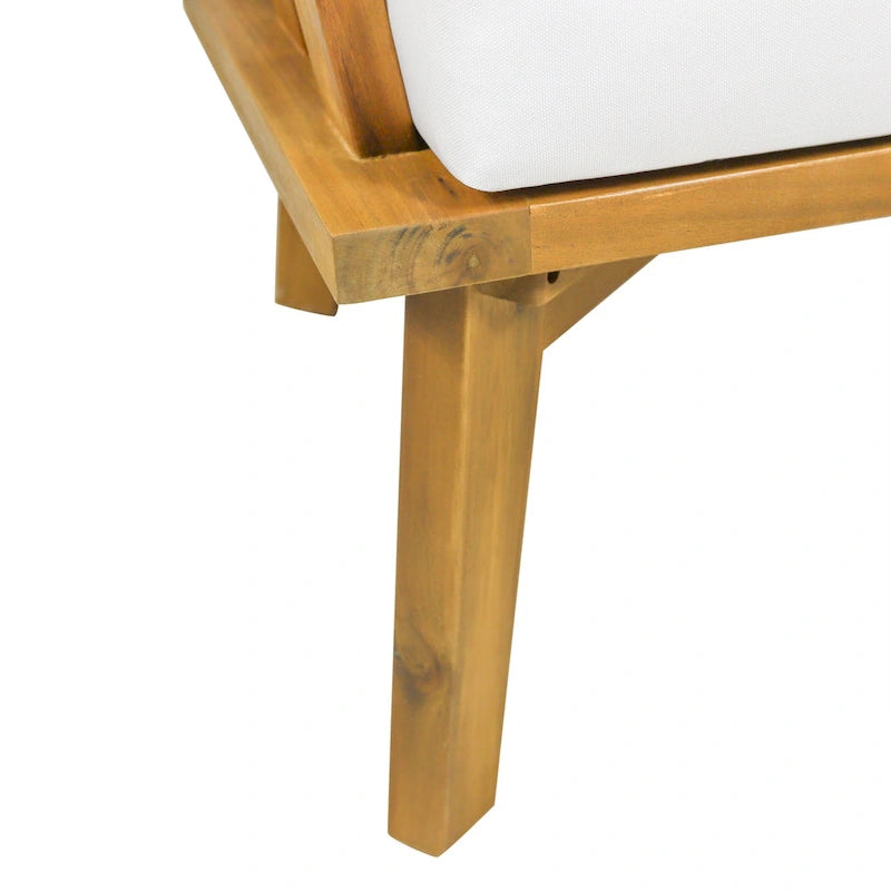 MacArthur Acacia Wood Chat Set by Christopher Knight Home