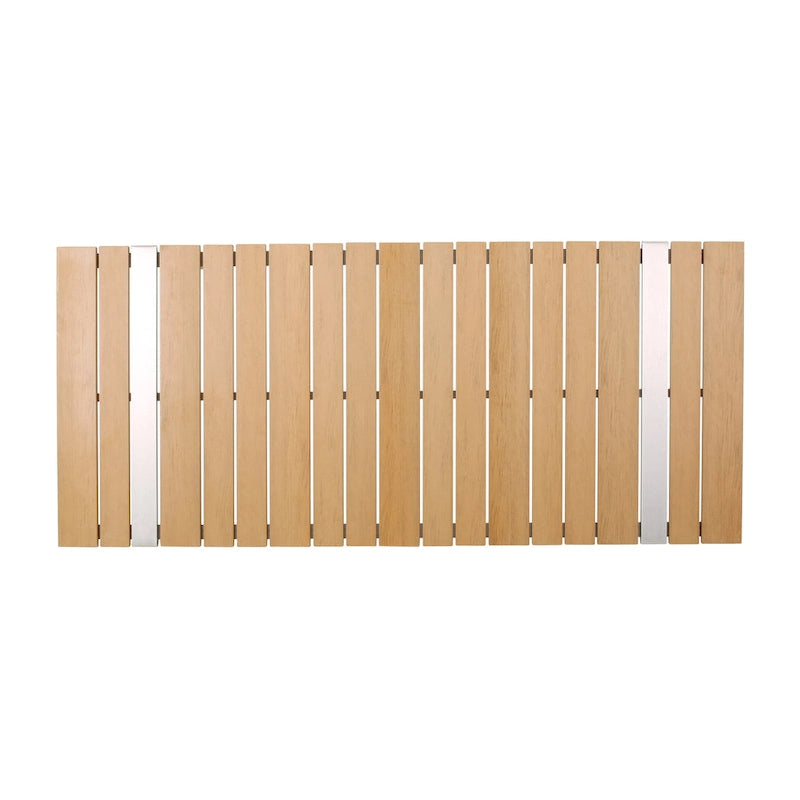Cibola Outdoor Aluminum Dining Table by Christopher Knight Home - 62.75  W x 27.50  D x 30.00  H