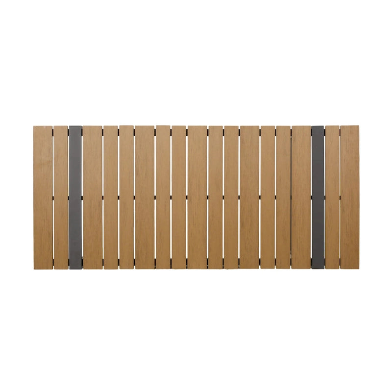 Cibola Outdoor Aluminum Dining Table by Christopher Knight Home - 62.75  W x 27.50  D x 30.00  H