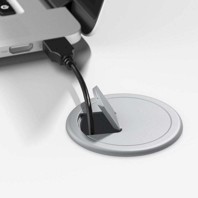 72W x 30D L-Shaped Table Desk with Metal Legs - Modern Hickory, White, Platinum Gray, Storm Gray, Black Walnut