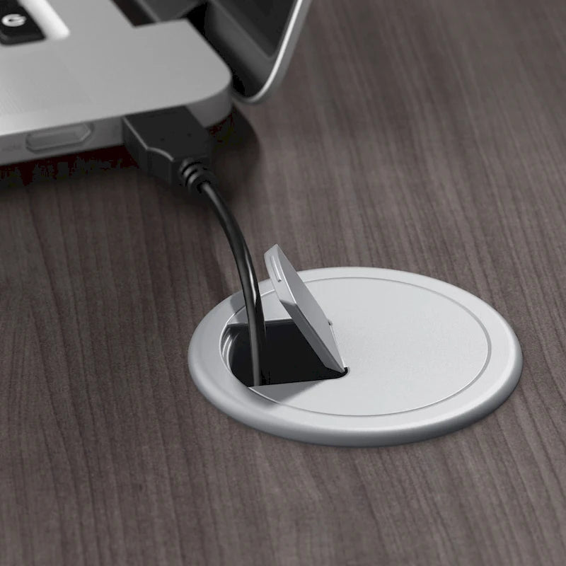 72W x 30D L-Shaped Table Desk with Metal Legs - Modern Hickory, White, Platinum Gray, Storm Gray, Black Walnut