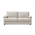 76" Corduroy Sleeper Sofa Bed - Ivory, Ginger, Dark Green, Grey, Black