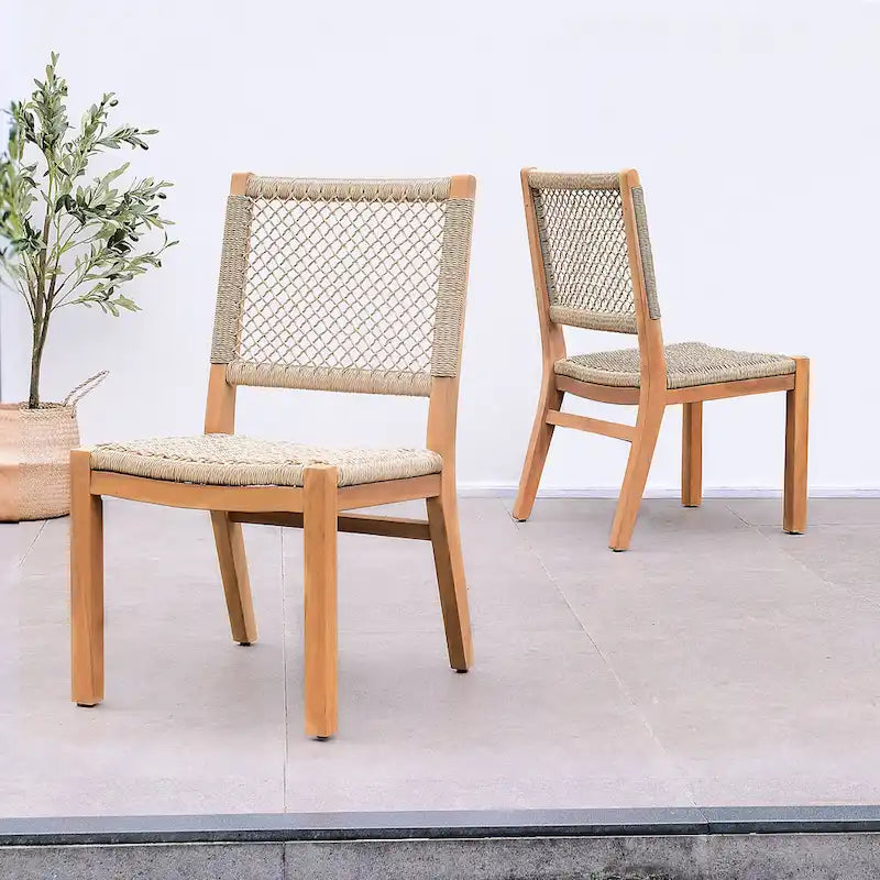 Cambridge Casual Belmont 7-Piece Teak Outdoor Dining Set