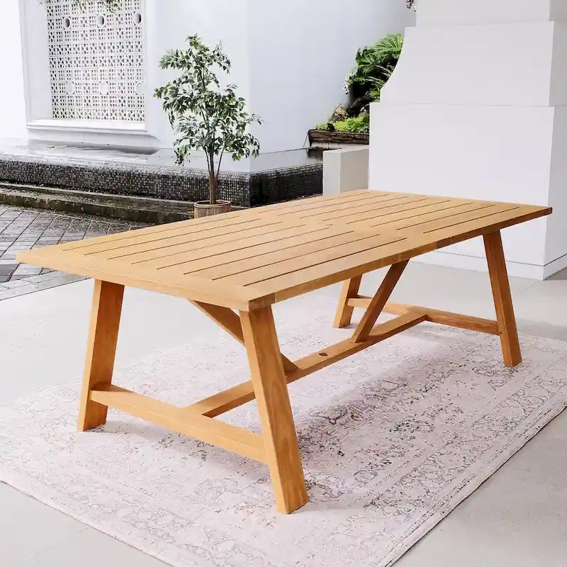 Cambridge Casual Belmont 7-Piece Teak Outdoor Dining Set
