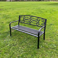 Lotus Home Garden Bench - 34  H x 50  W x 24  D