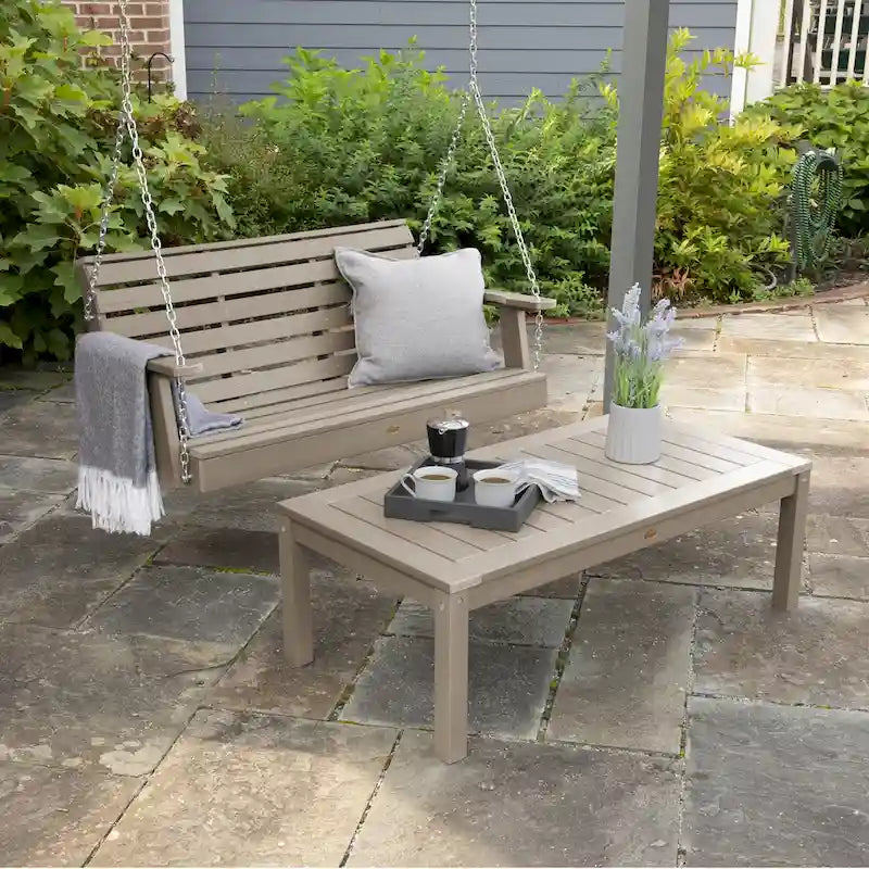 HIGHWOOD Weatherly 4-Foot Swing and Coffee Table