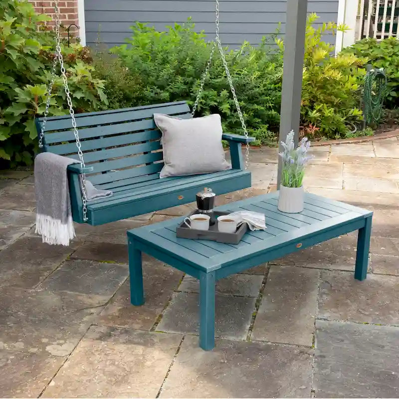 HIGHWOOD Weatherly 4-Foot Swing and Coffee Table