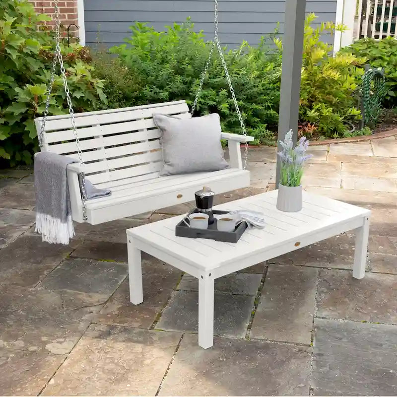 HIGHWOOD Weatherly 4-Foot Swing and Coffee Table