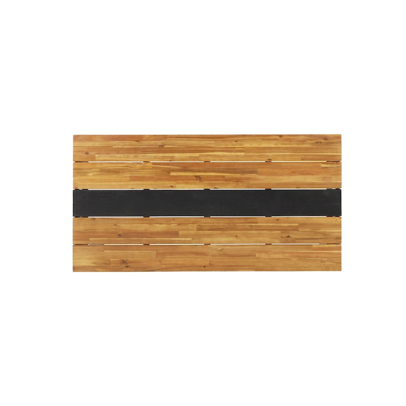 Lindsey Outdoor Acacia Wood Dining Table by Christopher Knight Home