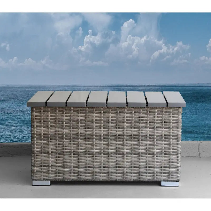 Marina Grey Wicker 5-piece Club Set
