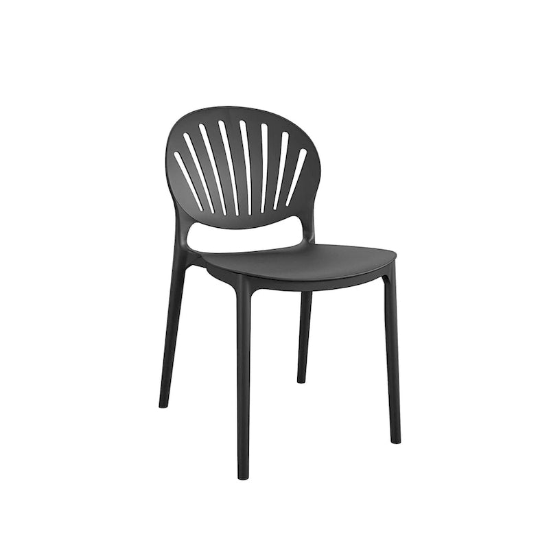 COSCO Outdoor/ Indoor Stacking Resin Chair with Shell Back (2-pack)