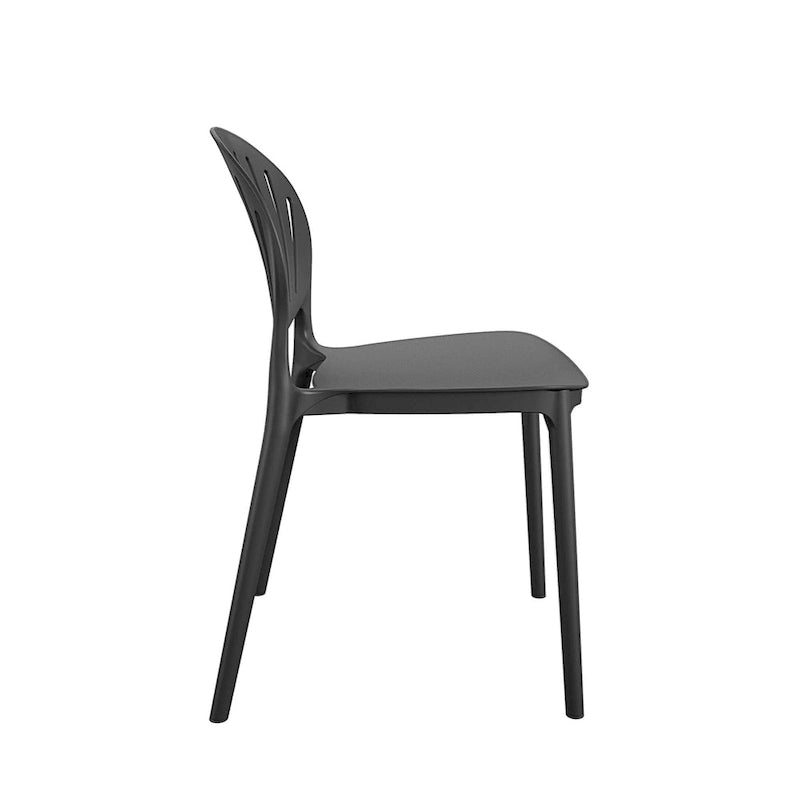 COSCO Outdoor/ Indoor Stacking Resin Chair with Shell Back (2-pack)