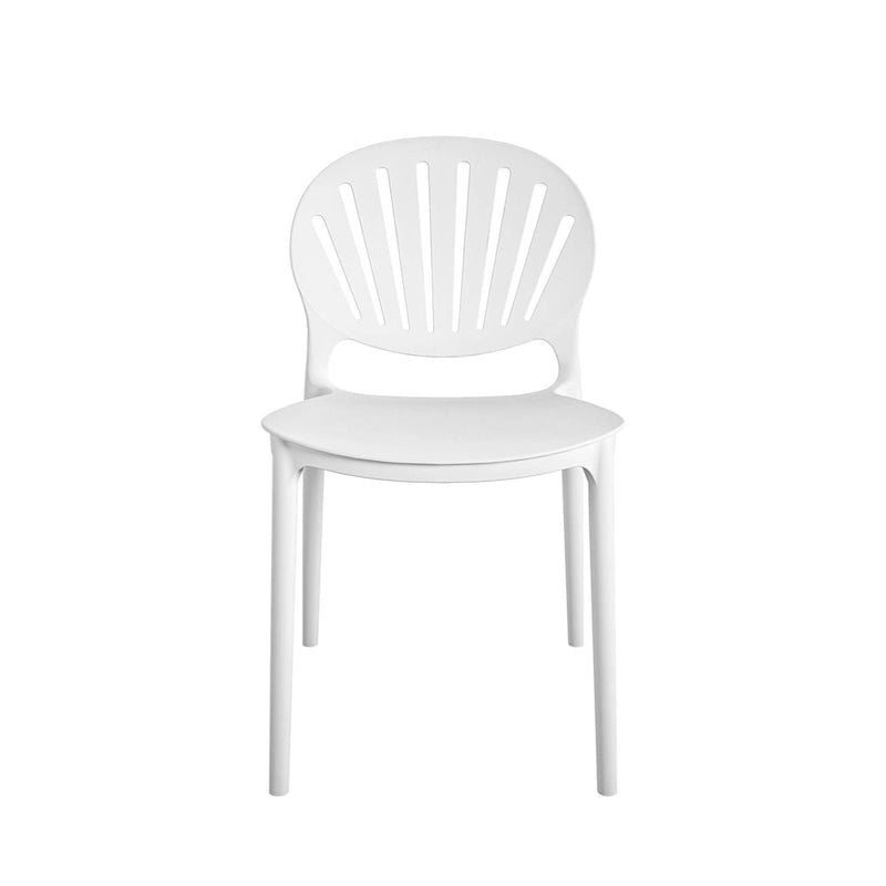 COSCO Outdoor/ Indoor Stacking Resin Chair with Shell Back (2-pack)