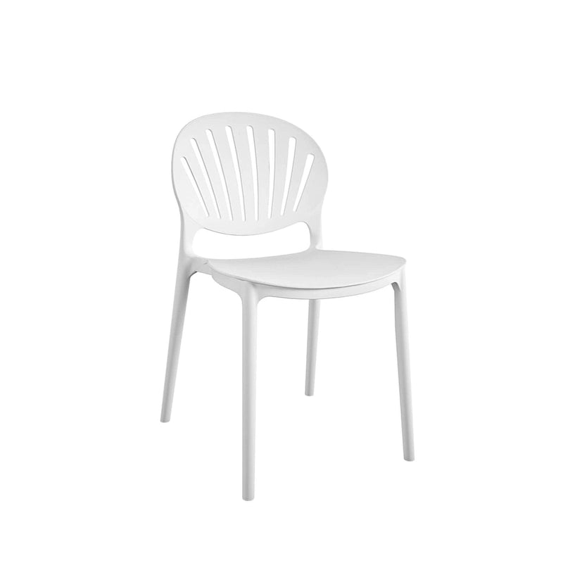 COSCO Outdoor/ Indoor Stacking Resin Chair with Shell Back (2-pack)
