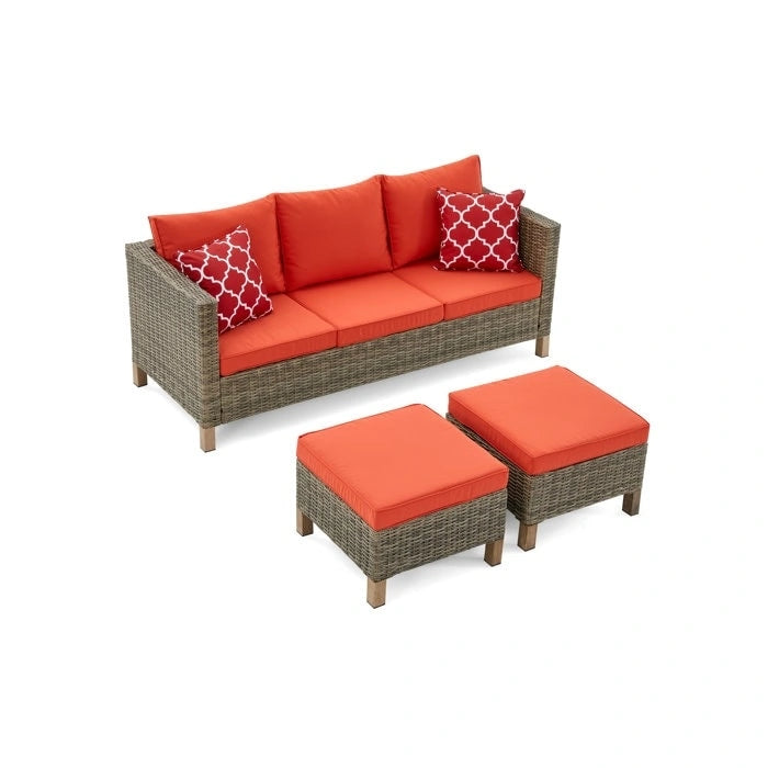 8 Piece Sectional Seating Group with Cushions