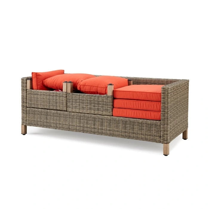 8 Piece Sectional Seating Group with Cushions