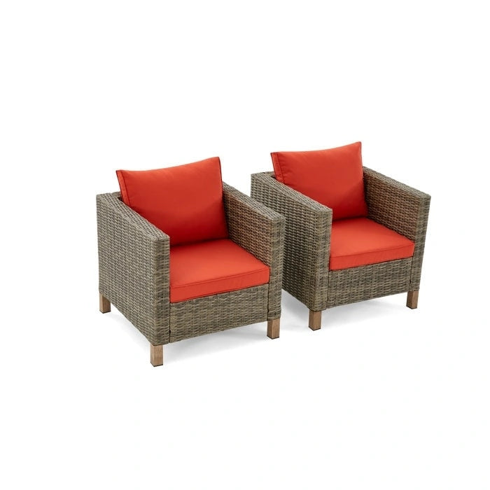 8 Piece Sectional Seating Group with Cushions
