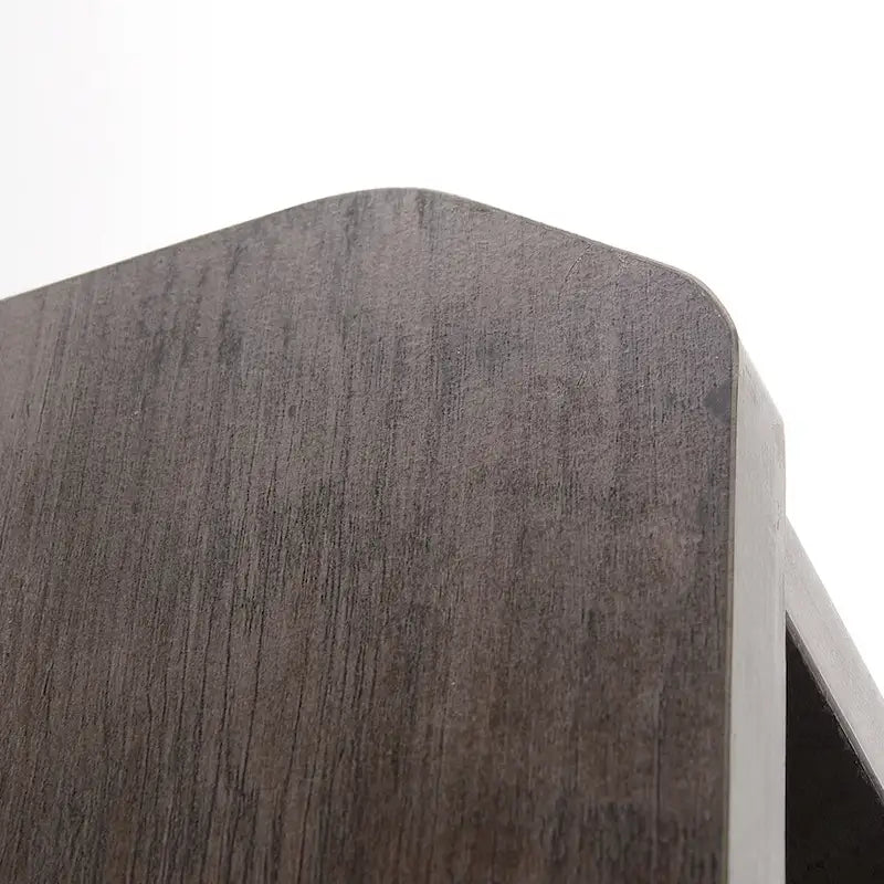 Rustic Hall Tree with Shoe Storage Bench and Coat Rack - Brown and White