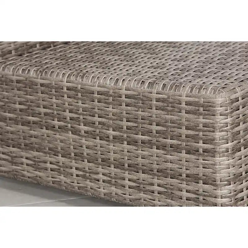 LSI Verona Wicker 5-piece Resort Grade Outdoor Furniture Patio Sofa Set