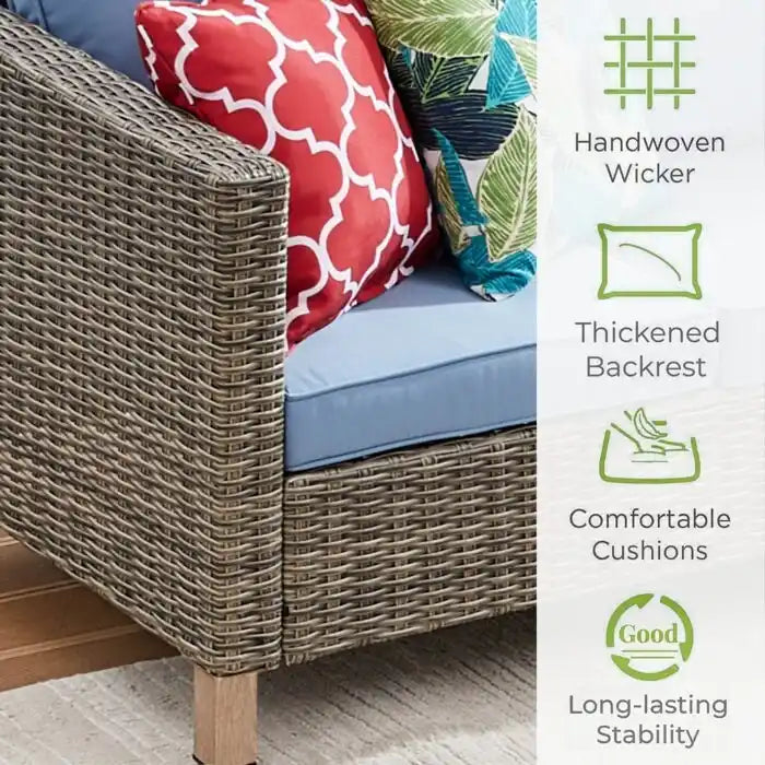 4 - Person Outdoor Seating Group with Cushions