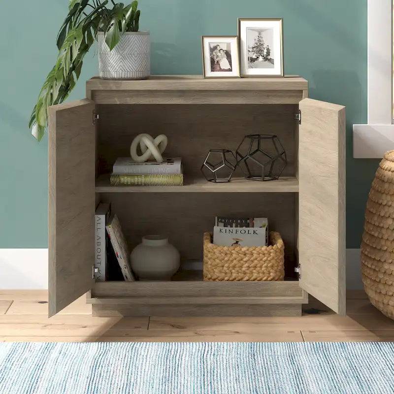 30" Rectangular Accent Cabinet with Adjustable Shelf